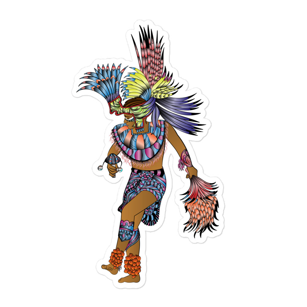 Aztek Mexika Dancer Sticker