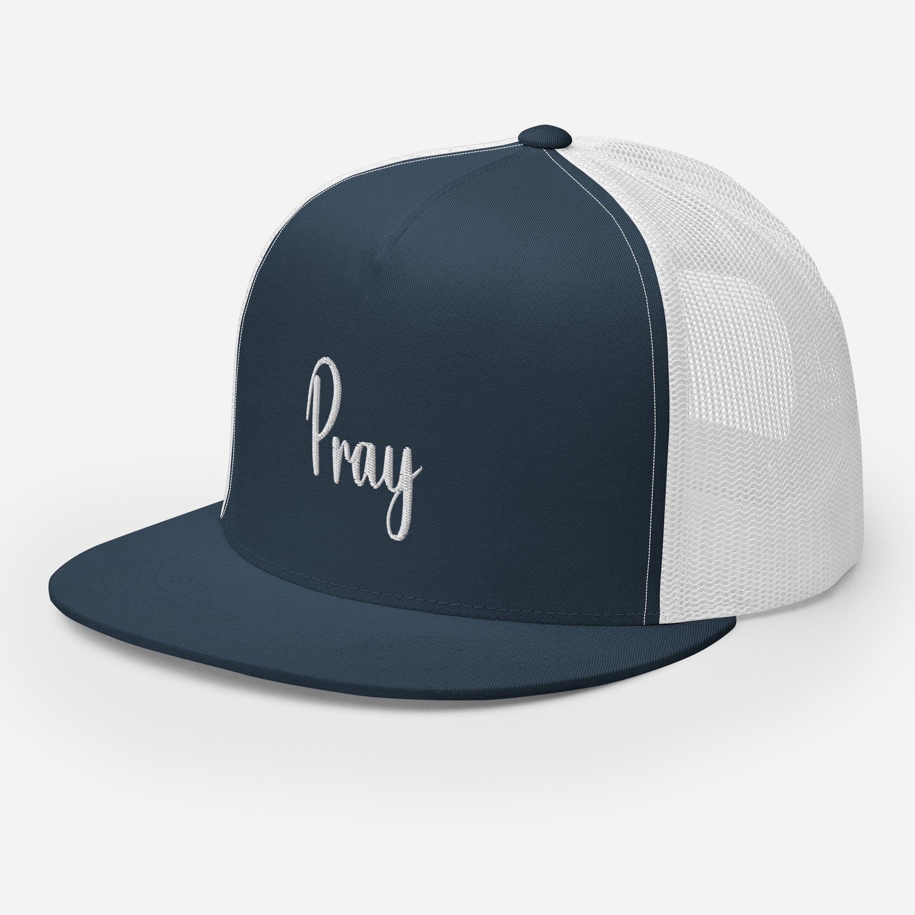 Pray- mesh trucker hat