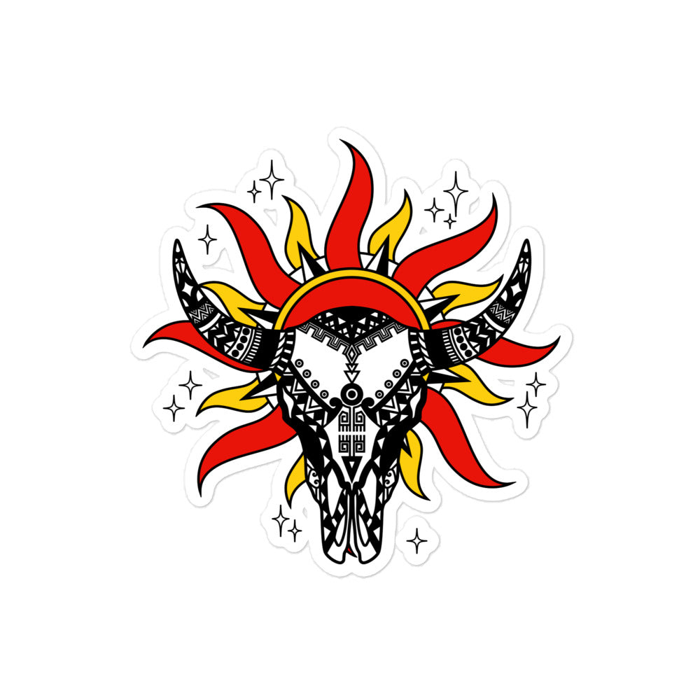 buffalo style- sticker